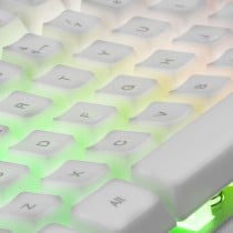 Clavier Mars Gaming MK220 Espagnol Qwerty RGB Blanc