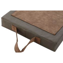 Bodenkissen Home ESPRIT Braun Baumwolle Polyester 40 x 25 x 4 cm