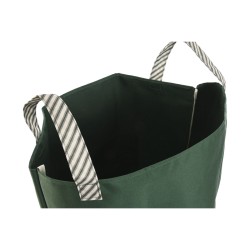 Sac Home ESPRIT Blanc Vert Coton 40 x 40 x 60 cm