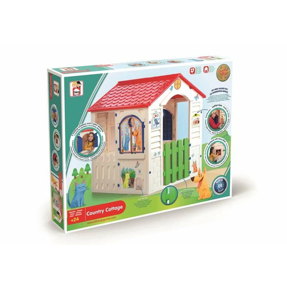 Maison de jeux pour enfants Chicos Country Cottage 84 x 103 x 104 cm