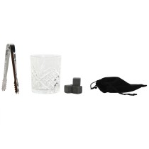 Set de Whisky Home ESPRIT Naturel Bambou Verre