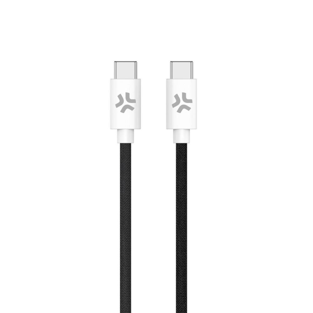 Câble USB-C Celly USBCUSBCCOTTBK Noir 1,5 m