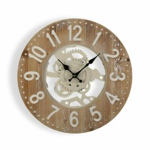 Horloge Murale Versa 40 x 4,5 x 40 cm Métal Bois MDF