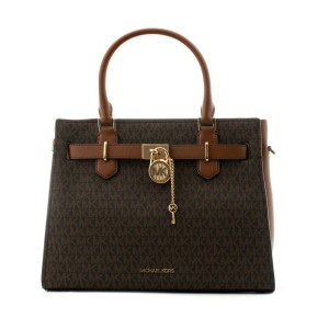 Damen Handtasche Michael Kors 35F1GHMS2B-BROWN Braun 33 x 16 x 22 cm