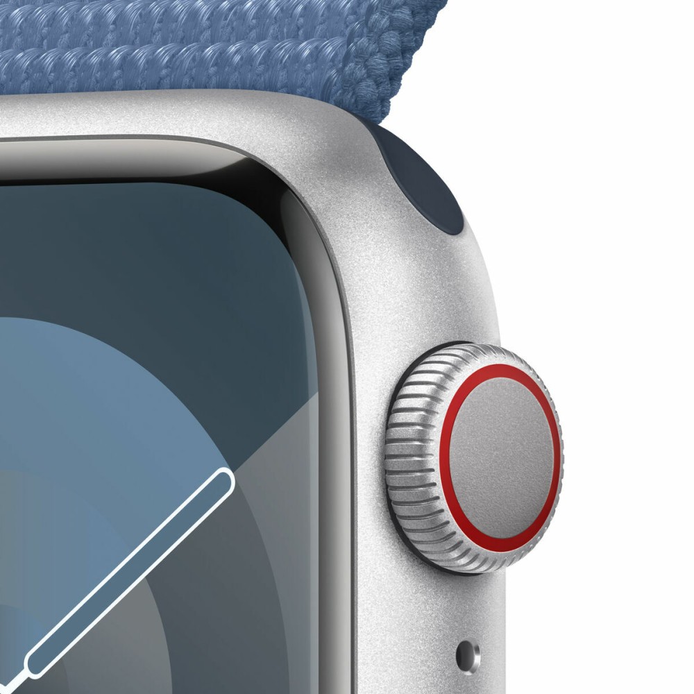 Montre intelligente Apple Watch Series 9 Bleu Argenté 41 mm