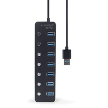 Hub USB GEMBIRD UHB-U3P7P-01 Noir