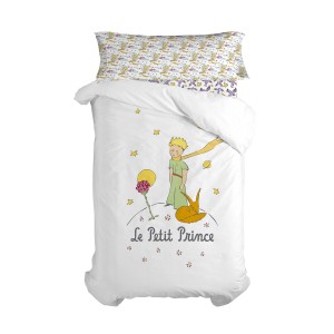 Parure de couette HappyFriday Le Petit Prince Ses Amis Multicouleur 2 Pièces