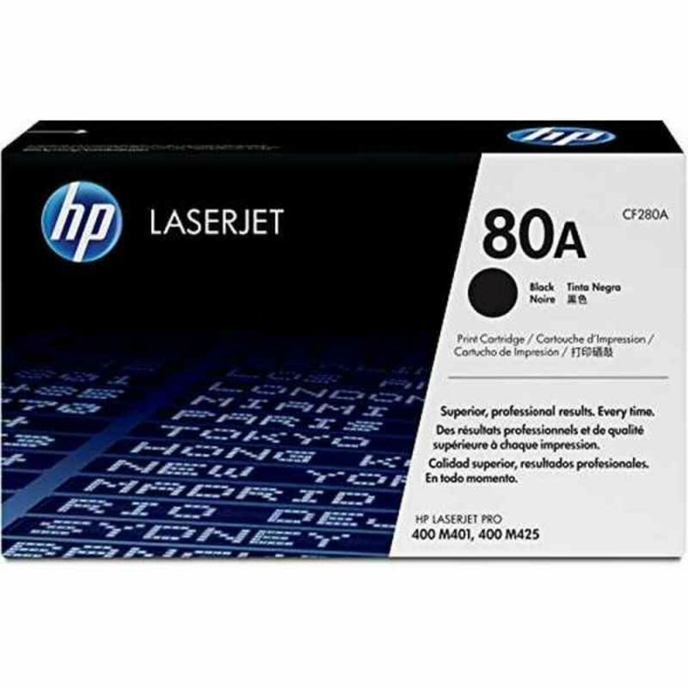 Original Toner HP 80A Schwarz