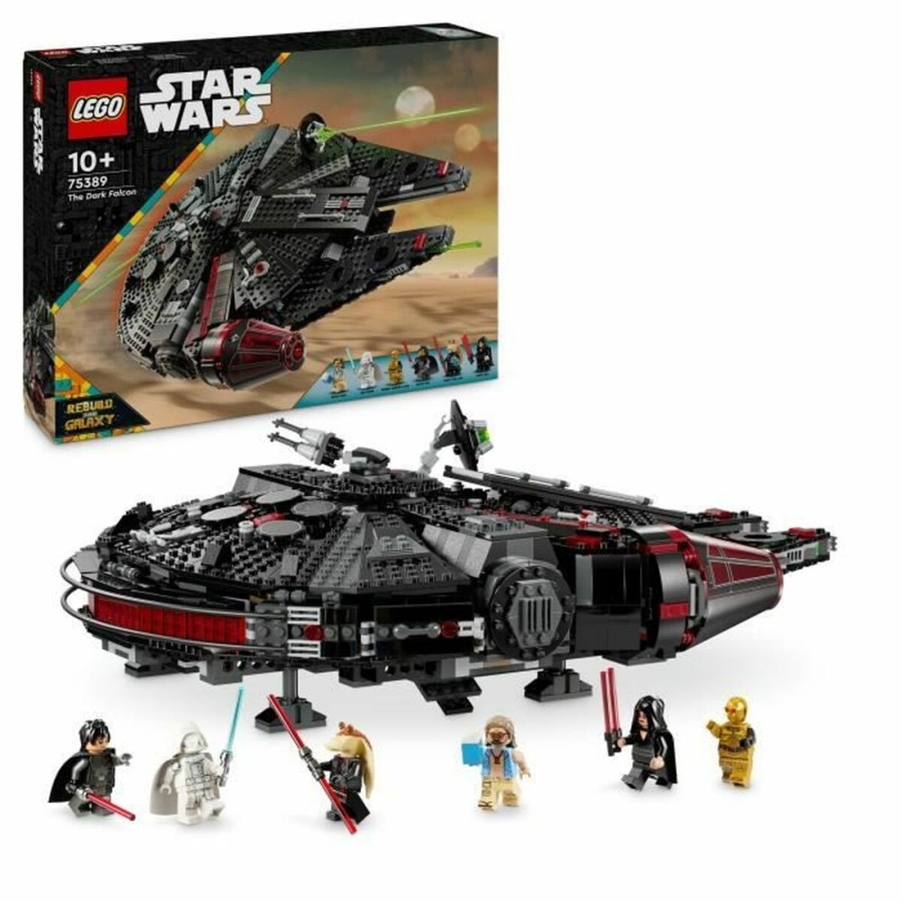 Construction set Lego Star Wars 75389 Black Falcon Multicolour 1579 Pieces