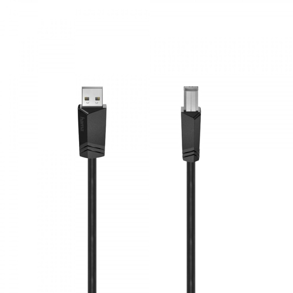 USB 2.0 A zu USB-B-Kabel Hama 00200602 1,5 m Schwarz