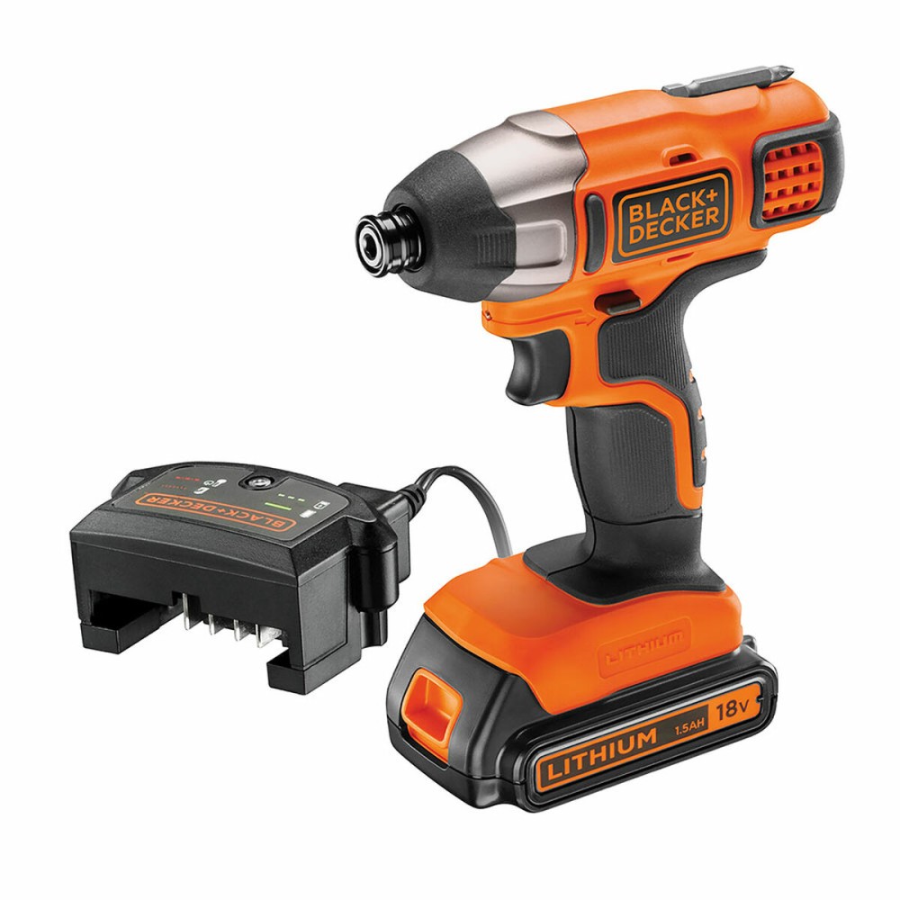 Tournevis à percussion Black & Decker bdcim18d1a-qw 115 Nm