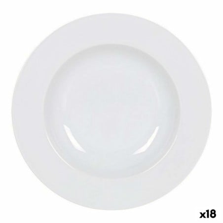 Deep Plate La Mediterránea Felit 22 x 22 x 3 cm (18 Units) (ø 22,5 cm)