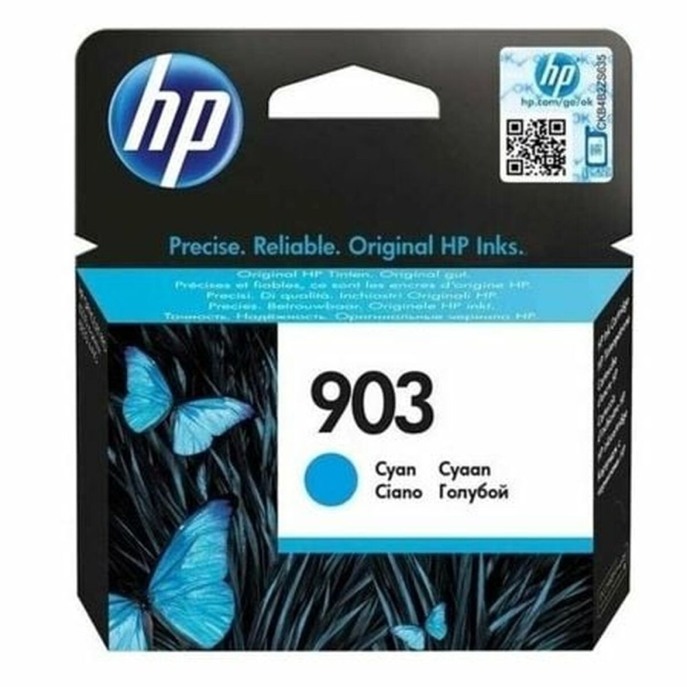 Cartouche d'encre originale HP T6L87AE Cyan