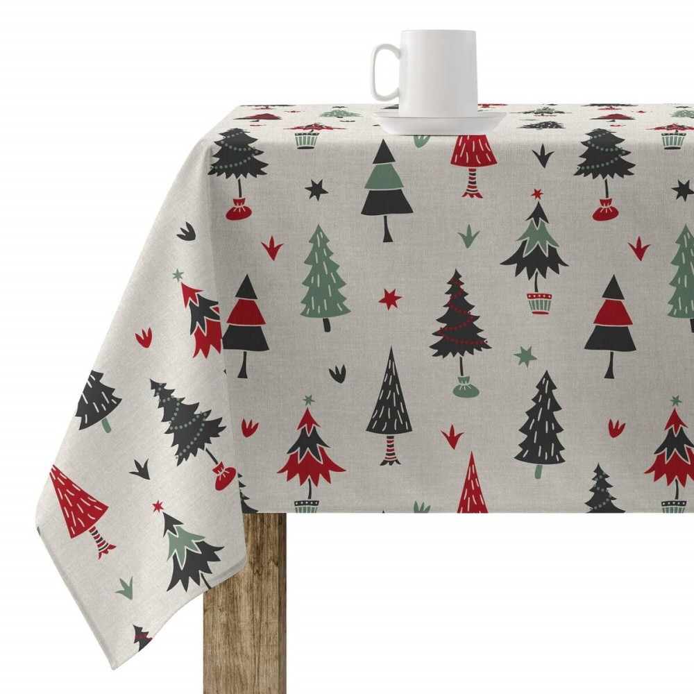 Stain-proof resined tablecloth Belum Merry Christmas Multicolour 300 x 140 cm