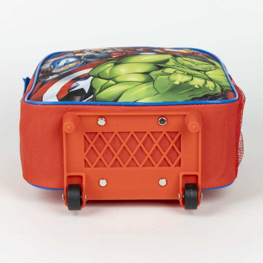 School Rucksack with Wheels The Avengers Blue 25 x 30 cm