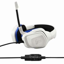 Casques avec Microphone The G-Lab KORP-COBALT-W Sans fil Blanc