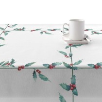 Fleckenabweisende geharzte Tischdecke Belum White Christmas Bunt 200 x 180 cm