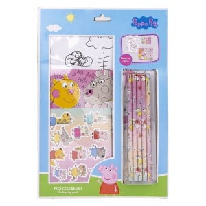 Ensemble de Papeterie Peppa Pig Rose