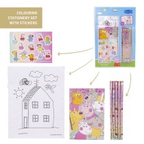 Stationery Set Peppa Pig Pink