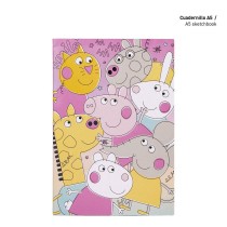 Ensemble de Papeterie Peppa Pig Rose