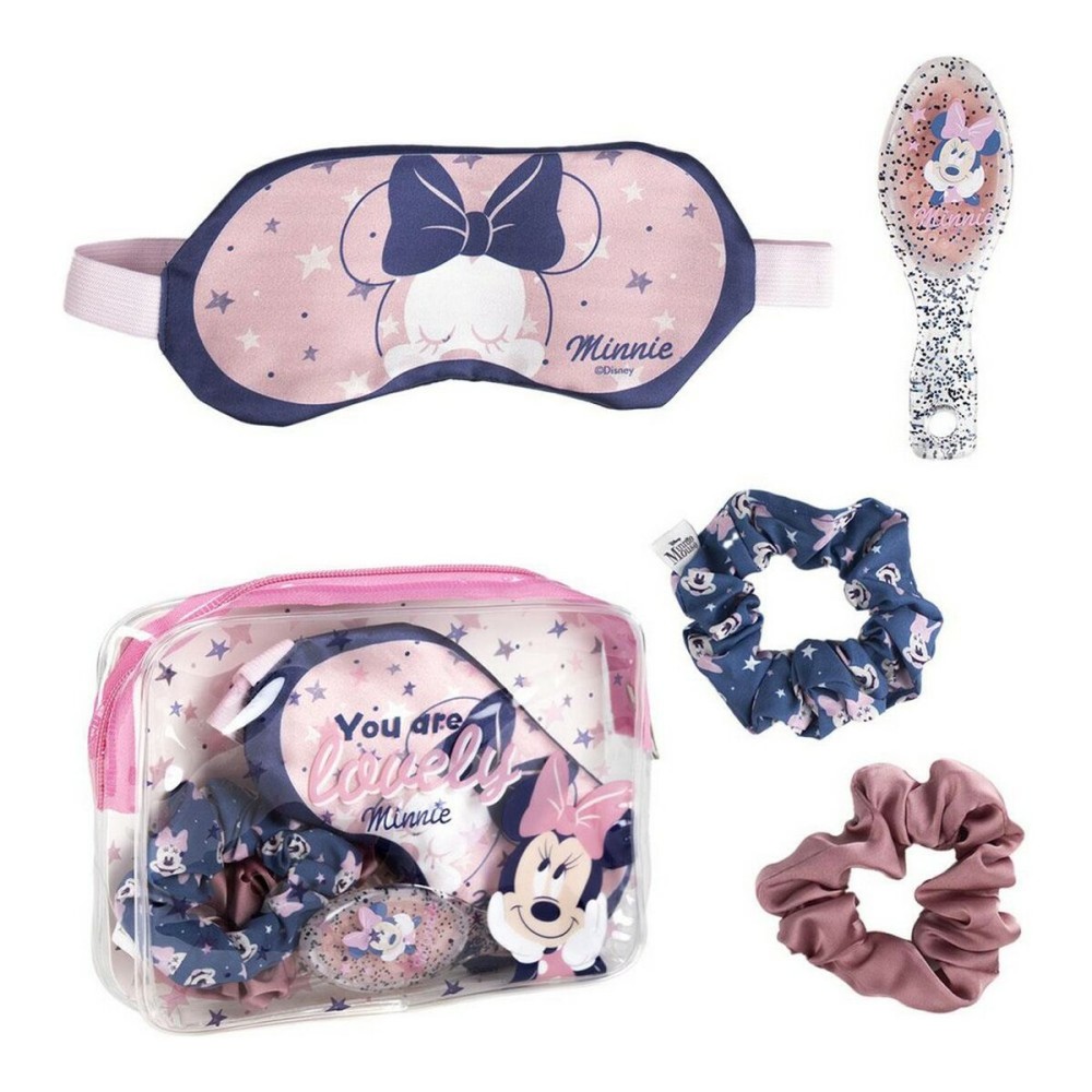 Ensemble de Beauté Minnie Mouse Stich Accessoires Multicouleur (5 pcs)