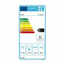 Hotte standard Teka 60 cm 332 m3/h 65 dB 231W Acier