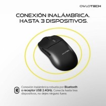 Mouse Owlotech Schwarz 10000 dpi