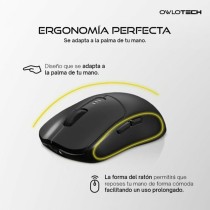 Mouse Owlotech Schwarz 10000 dpi