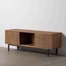 TV furniture Natural Iron Mango wood 155 x 40 x 55 cm