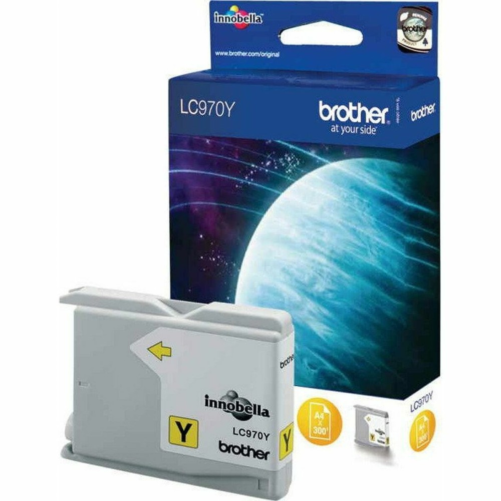 Cartouche d'encre originale Brother LC970Y Jaune