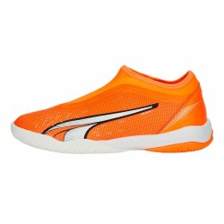 Childrens Football Boots Puma Ultra Match Ll It + Orange