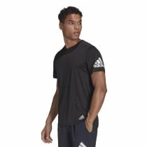 Maillot de Corps de Sport à Manches Coupe Adidas HB7470 Noir