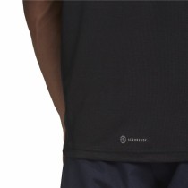 Kurzärmliges Sport T-Shirt Adidas HB7470 Schwarz