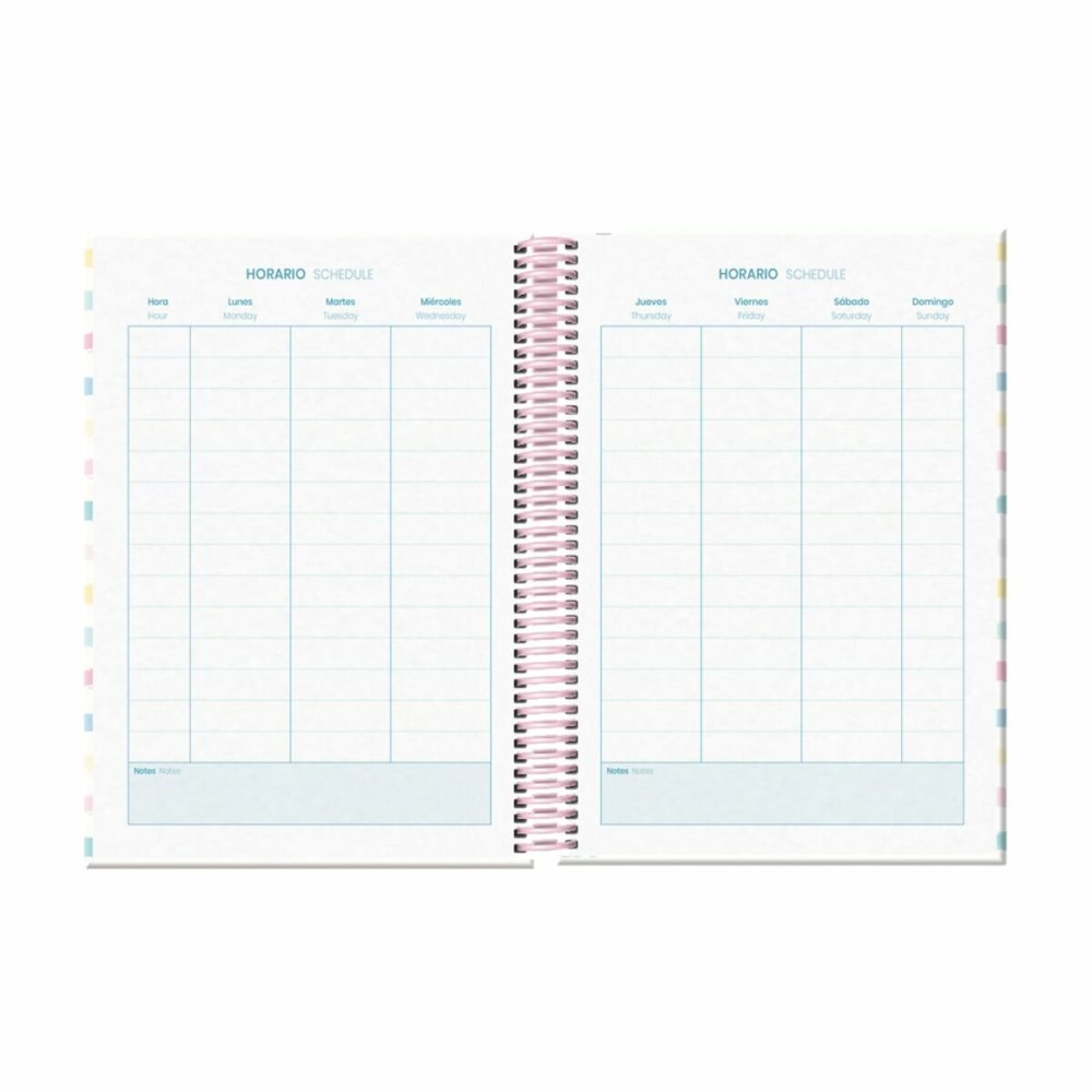 Agenda DOHE Multicouleur A5 15 x 21 cm 2024-2025