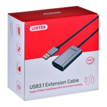 USB-Kabel Unitek Y-3005 Grau 10 m