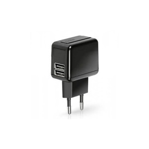 Wall Charger SBS TETRAV2USB31A Black