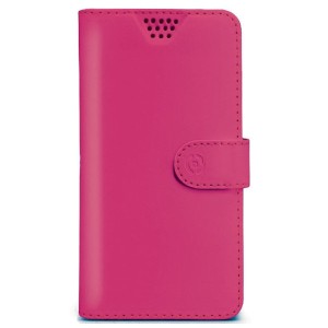 Protection pour téléphone portable Celly WALLYUNIXXLFX Rose Universal