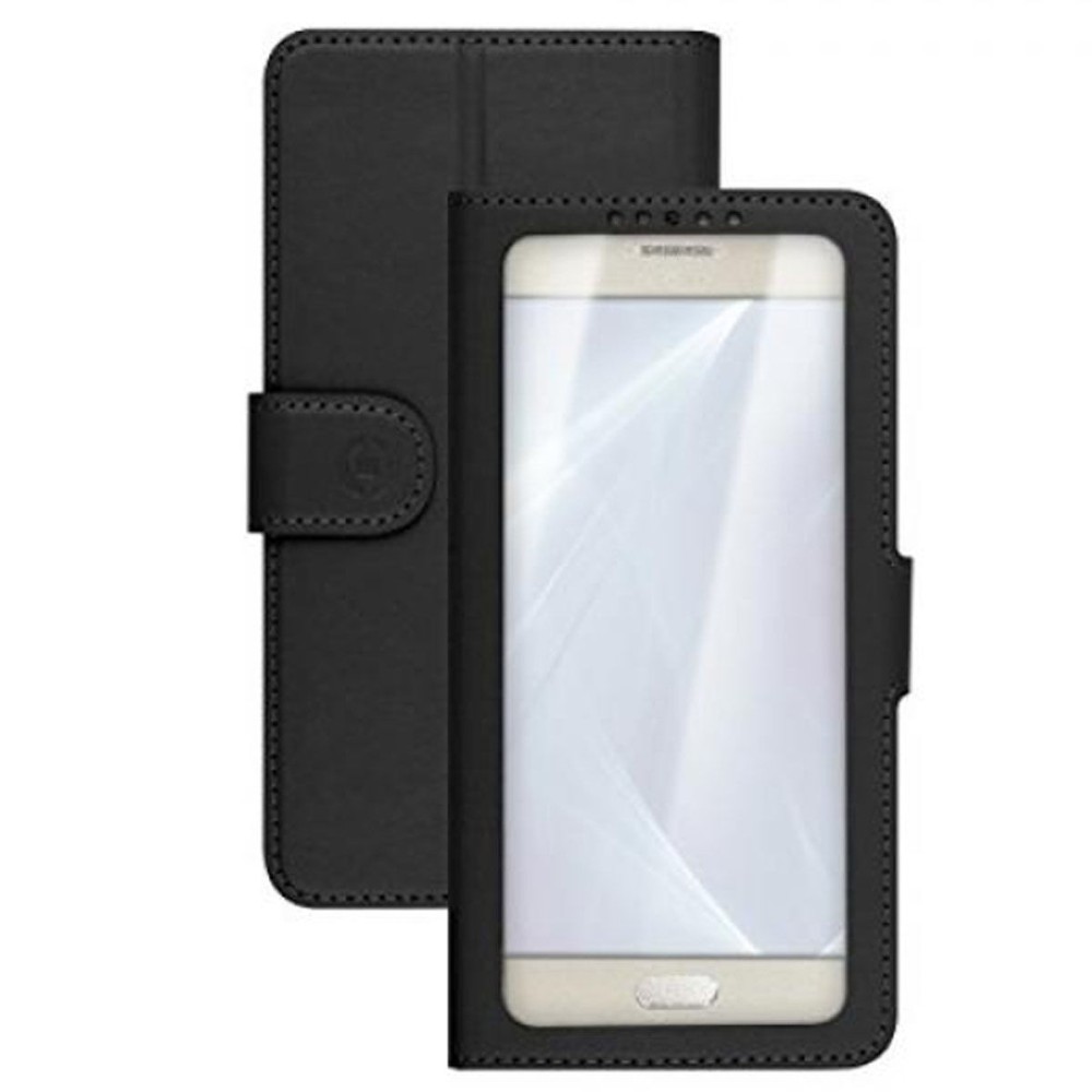 Protection pour téléphone portable Celly UNICAVIEWLBK Noir Universal