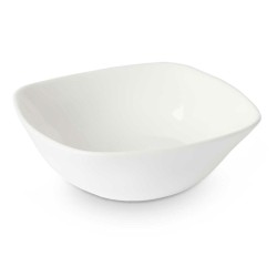 Bowl Vivalto LFW-50 White Opaline glass Squared 11 x 4 x 11 cm (48 Units)