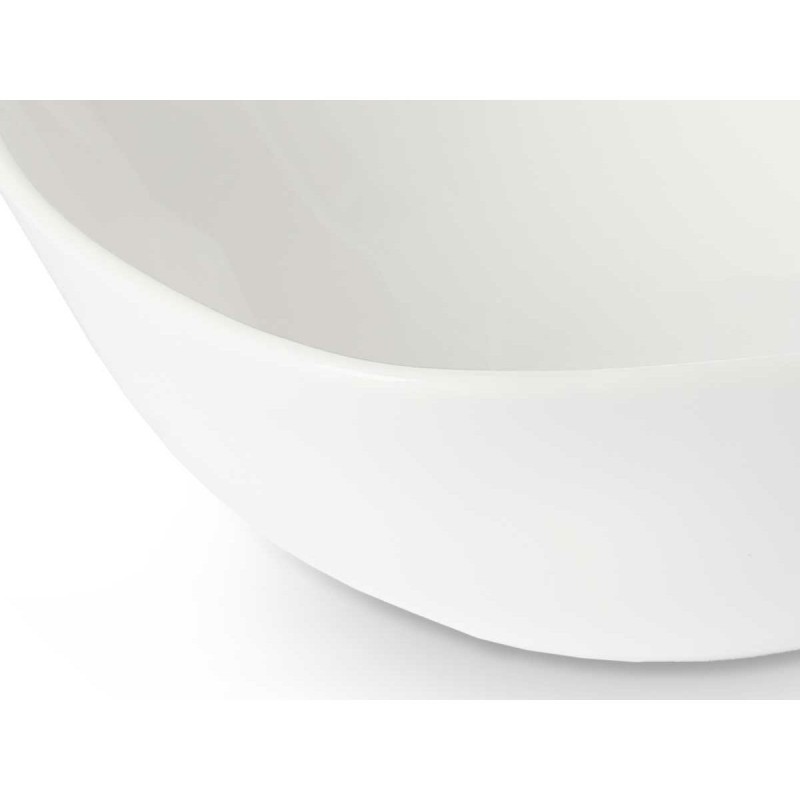 Bol Vivalto LFW-50 Blanc Verre opalin Carré 11 x 4 x 11 cm (48 Unités)