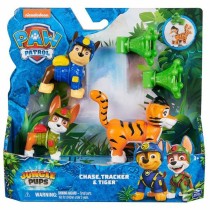 Playset The Paw Patrol Jungle (4 Stück)