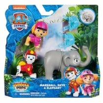 Playset The Paw Patrol Jungle (4 Unités)