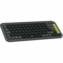 Clavier sans fil Logitech Gris Espagnol Qwerty QWERTY