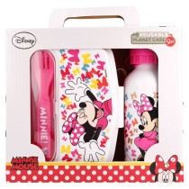 Kindergeschirr-Set Minnie So Edgy Bows Bunt Metall Kunststoff (Restauriert A)