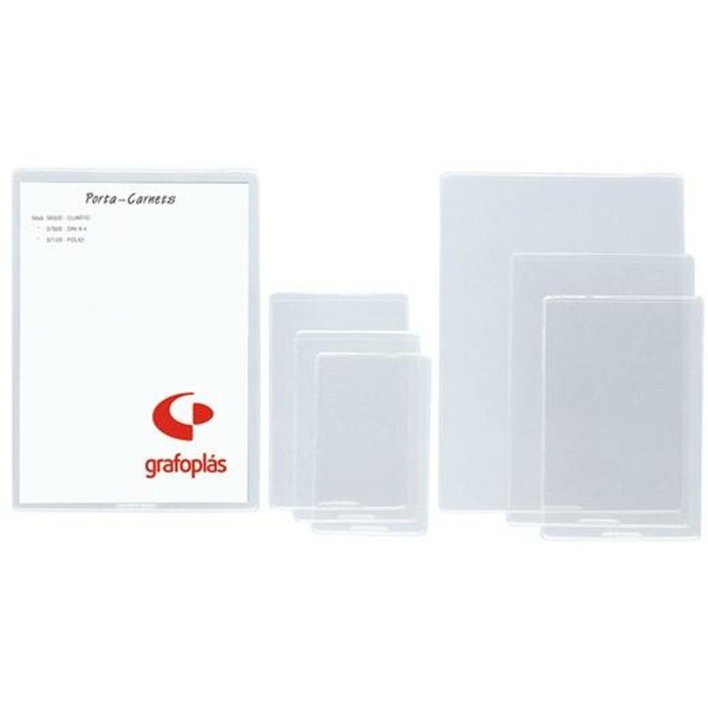 Case Grafoplas Transparent PVC (75 Units)