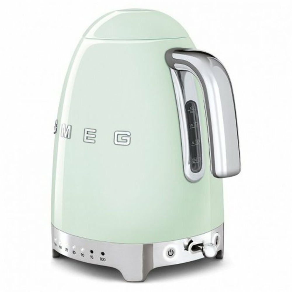 Wasserkocher Smeg KLF04PGEU grün 2400 W 1,7 L Edelstahl Kunststoff