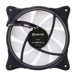 Ventillateur de cabine Hiditec ARGB Noir