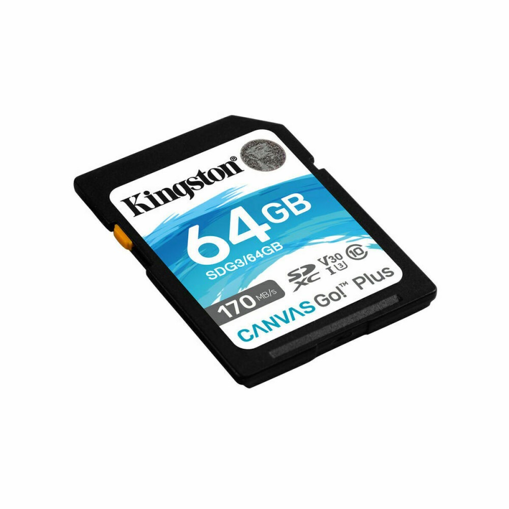 SD Memory Card Kingston Canvas Go! Plus 64 GB