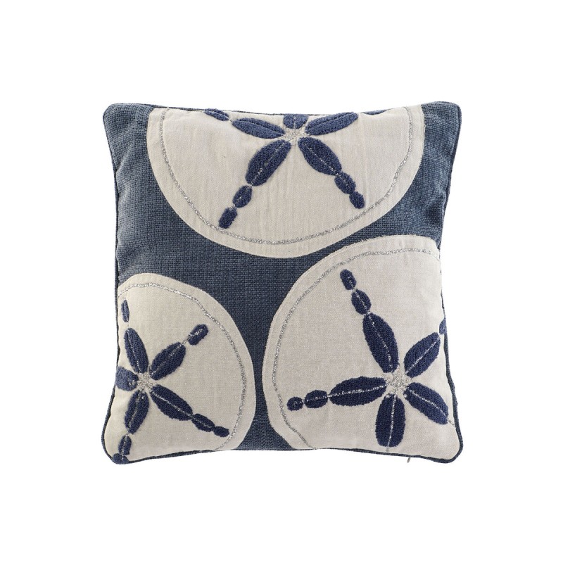 Cushion Home ESPRIT Blue Beige Mediterranean 45 x 15 x 45 cm