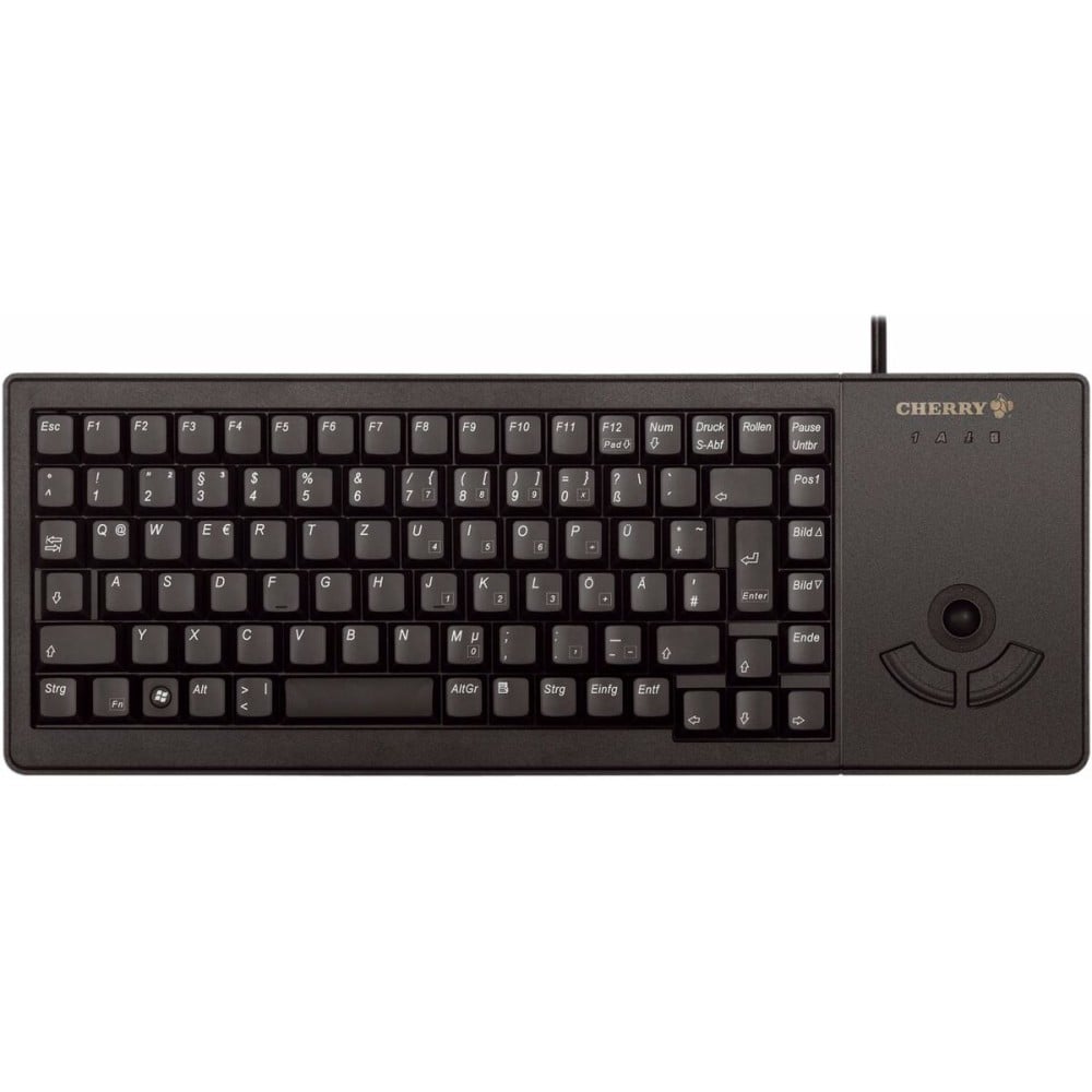 Tastatur Cherry G84-5400LUMES-2 Qwerty Spanisch Schwarz